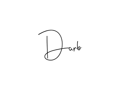 How to Draw Darb signature style? Andilay-7BmLP is a latest design signature styles for name Darb. Darb signature style 4 images and pictures png