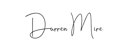 Stand out with a creative autograph for Darren Mire. The Andilay-7BmLP styling blends modern aesthetics with classic signature flourishes. Darren Mire signature style 4 images and pictures png