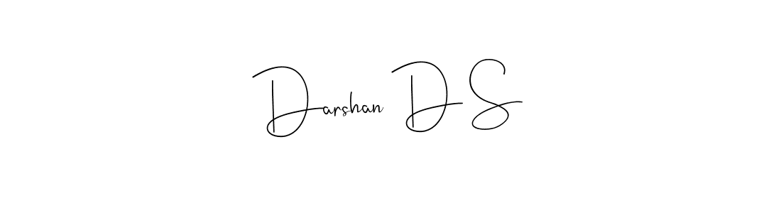 This is the best signature style for the Darshan D S name. Also you like these signature font (Andilay-7BmLP). Mix name signature. Darshan D S signature style 4 images and pictures png