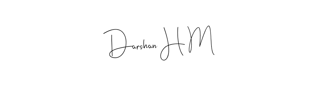 See photos of Darshan H M official signature by Spectra . Check more albums & portfolios. Read reviews & check more about Andilay-7BmLP font. Darshan H M signature style 4 images and pictures png