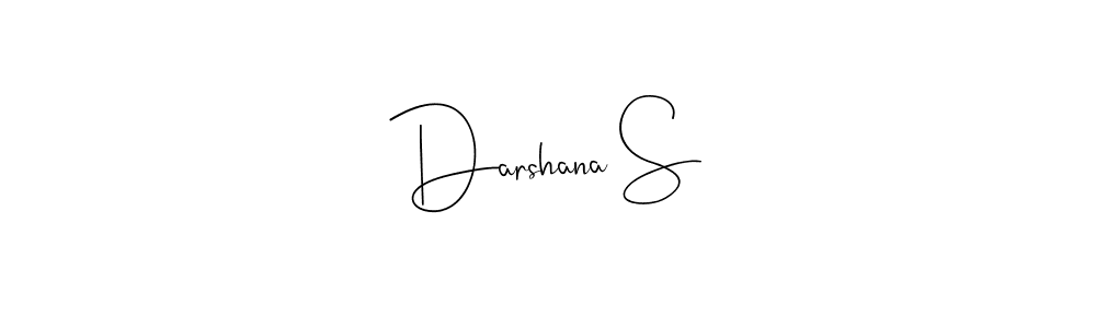 You can use this online signature creator to create a handwritten signature for the name Darshana S. This is the best online autograph maker. Darshana S signature style 4 images and pictures png