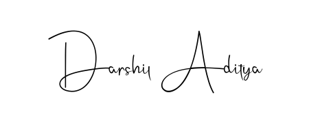 Make your name Darshil Aditya memorable on every contract using Andilay-7BmLP autograph style. Instant transparent background export available. Darshil Aditya signature style 4 images and pictures png