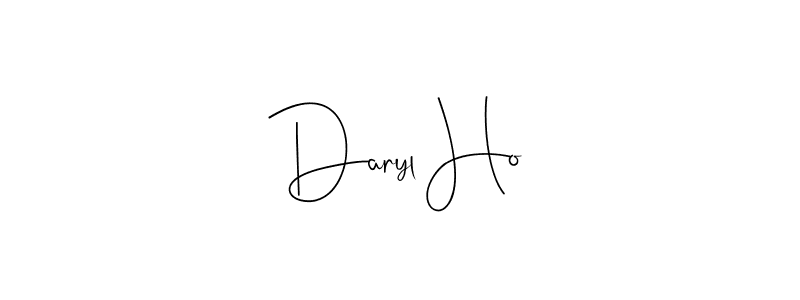 The best way (Andilay-7BmLP) to make a short signature is to pick only two or three words in your name. The name Daryl Ho include a total of six letters. For converting this name. Daryl Ho signature style 4 images and pictures png