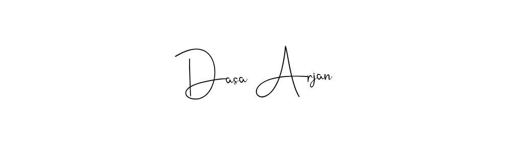 Design your own signature with our free online signature maker. With this signature software, you can create a handwritten (Andilay-7BmLP) signature for name Dasa Arjan. Dasa Arjan signature style 4 images and pictures png