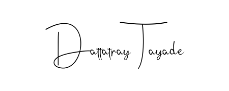 Make your name Dattatray Tayade memorable on every contract using Andilay-7BmLP autograph style. Instant transparent background export available. Dattatray Tayade signature style 4 images and pictures png