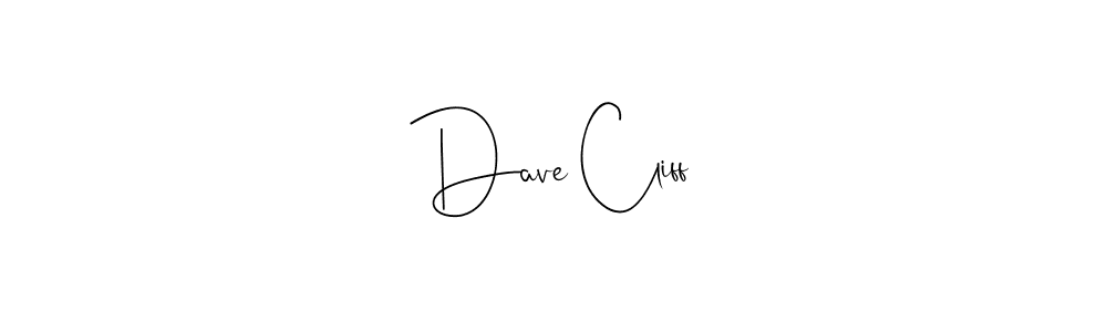 Also we have Dave Cliff name is the best signature style. Create professional handwritten signature collection using Andilay-7BmLP autograph style. Dave Cliff signature style 4 images and pictures png