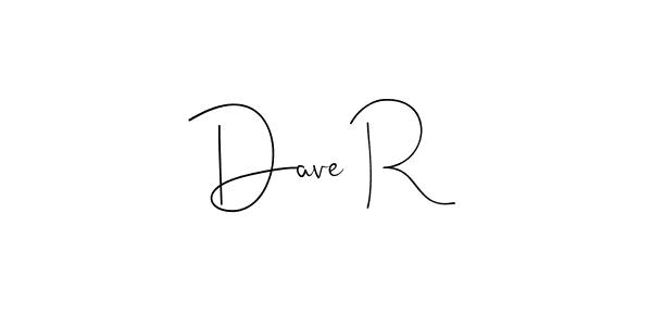 The best way (Andilay-7BmLP) to make a short signature is to pick only two or three words in your name. The name Dave R include a total of six letters. For converting this name. Dave R signature style 4 images and pictures png