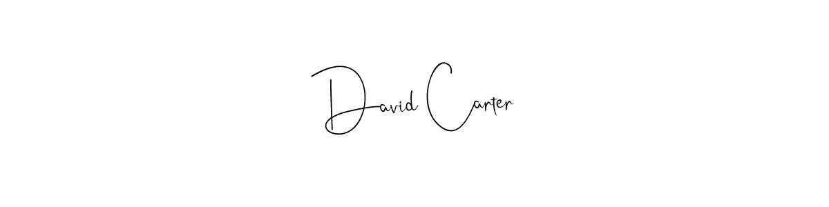 Create a beautiful signature design for name David Carter. With this signature (Andilay-7BmLP) fonts, you can make a handwritten signature for free. David Carter signature style 4 images and pictures png