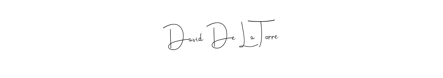 This is the best signature style for the David De La Torre name. Also you like these signature font (Andilay-7BmLP). Mix name signature. David De La Torre signature style 4 images and pictures png