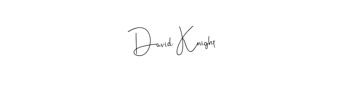 if you are searching for the best signature style for your name David Knight. so please give up your signature search. here we have designed multiple signature styles  using Andilay-7BmLP. David Knight signature style 4 images and pictures png