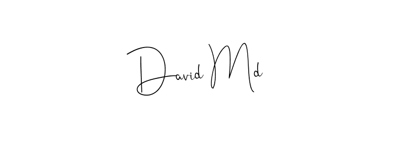 Create a beautiful signature design for name David Md. With this signature (Andilay-7BmLP) fonts, you can make a handwritten signature for free. David Md signature style 4 images and pictures png