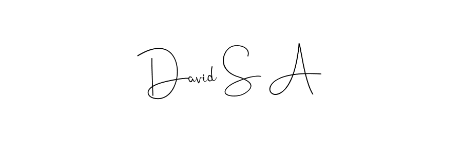 if you are searching for the best signature style for your name David S A. so please give up your signature search. here we have designed multiple signature styles  using Andilay-7BmLP. David S A signature style 4 images and pictures png