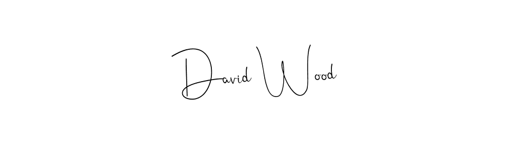 if you are searching for the best signature style for your name David Wood. so please give up your signature search. here we have designed multiple signature styles  using Andilay-7BmLP. David Wood signature style 4 images and pictures png