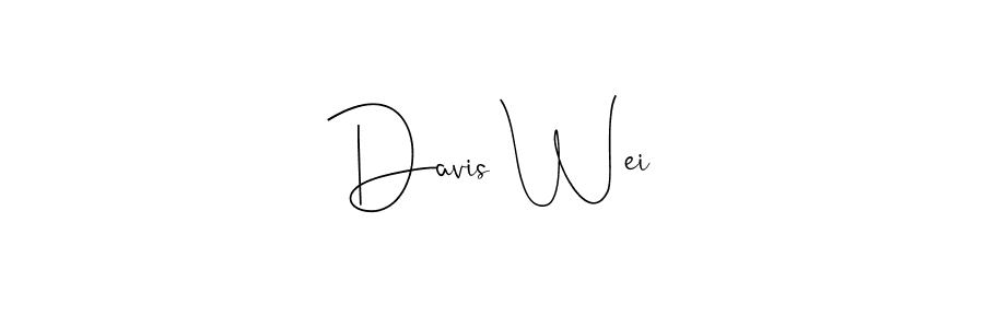 Here are the top 10 professional signature styles for the name Davis Wei. These are the best autograph styles you can use for your name. Davis Wei signature style 4 images and pictures png