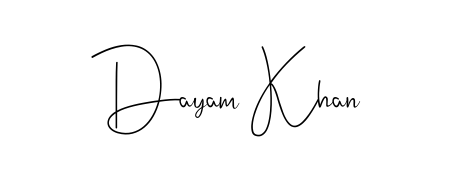 Build your personal autograph collection for name Dayam Khan with Andilay-7BmLP design. Browse, select, and save your favorites. Dayam Khan signature style 4 images and pictures png