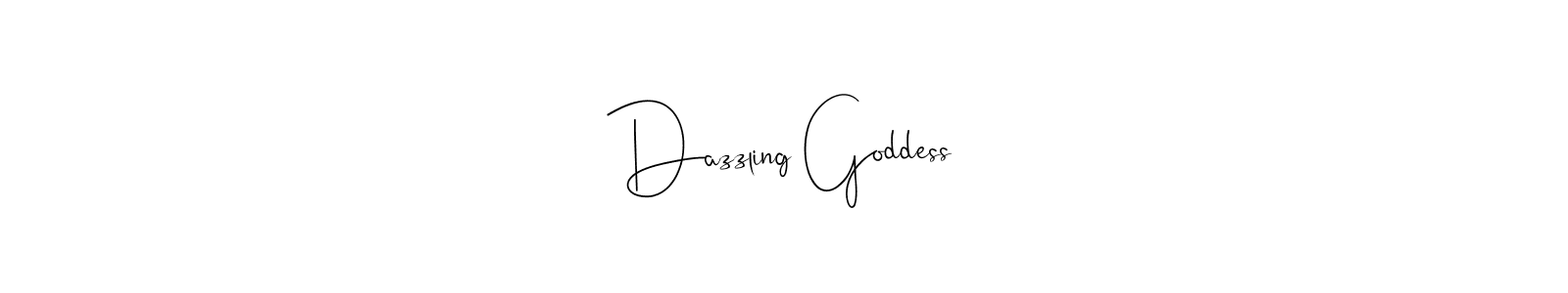 Use a signature maker to create a handwritten signature online. With this signature software, you can design (Andilay-7BmLP) your own signature for name Dazzling Goddess. Dazzling Goddess signature style 4 images and pictures png