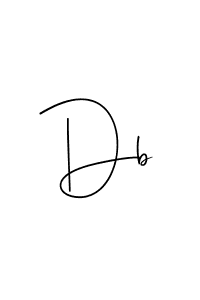 Also You can easily find your signature by using the search form. We will create Db name handwritten signature images for you free of cost using Andilay-7BmLP sign style. Db signature style 4 images and pictures png