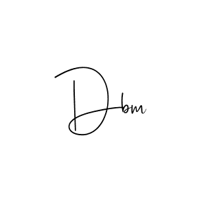 Once you've used our free online signature maker to create your best signature Andilay-7BmLP style, it's time to enjoy all of the benefits that Dbm name signing documents. Dbm signature style 4 images and pictures png