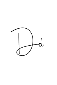 You should practise on your own different ways (Andilay-7BmLP) to write your name (Dd) in signature. don't let someone else do it for you. Dd signature style 4 images and pictures png