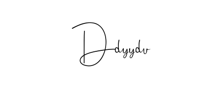Try this chic Ddyydu handwritten sign style. Using Andilay-7BmLP font elements, it gives your name a sleek, memorable identity. Ddyydu signature style 4 images and pictures png