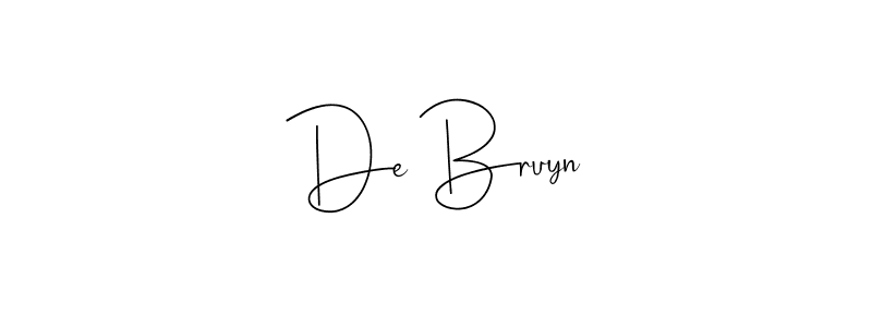 Here are the top 10 professional signature styles for the name De Bruyn. These are the best autograph styles you can use for your name. De Bruyn signature style 4 images and pictures png