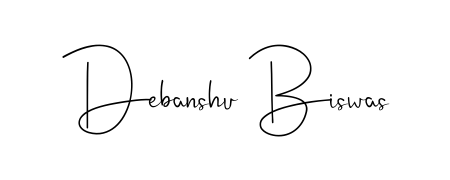The Andilay-7BmLP font transforms the name Debanshu Biswas into an executive sign with sharp precision and distinguished character. Debanshu Biswas signature style 4 images and pictures png