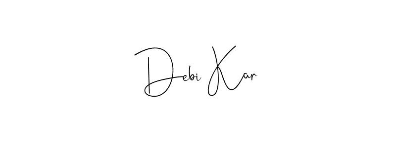 See photos of Debi Kar official signature by Spectra . Check more albums & portfolios. Read reviews & check more about Andilay-7BmLP font. Debi Kar signature style 4 images and pictures png