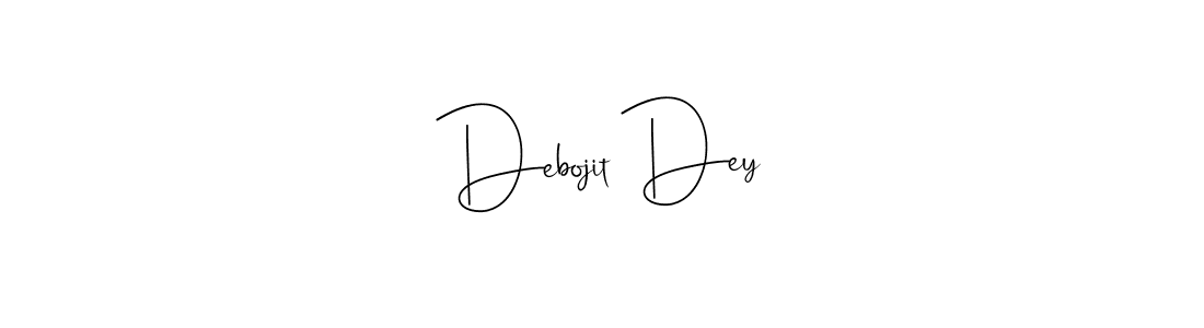 Design your own signature with our free online signature maker. With this signature software, you can create a handwritten (Andilay-7BmLP) signature for name Debojit Dey. Debojit Dey signature style 4 images and pictures png