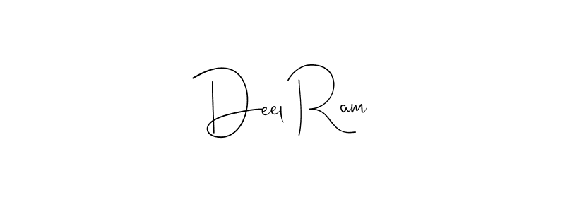 if you are searching for the best signature style for your name Deel Ram. so please give up your signature search. here we have designed multiple signature styles  using Andilay-7BmLP. Deel Ram signature style 4 images and pictures png