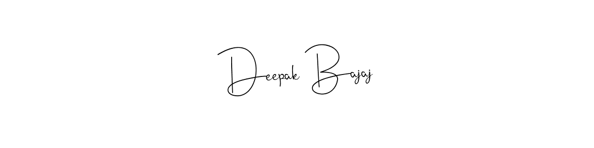 Make a beautiful signature design for name Deepak Bajaj. Use this online signature maker to create a handwritten signature for free. Deepak Bajaj signature style 4 images and pictures png