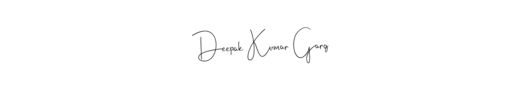You should practise on your own different ways (Andilay-7BmLP) to write your name (Deepak Kumar Garg) in signature. don't let someone else do it for you. Deepak Kumar Garg signature style 4 images and pictures png
