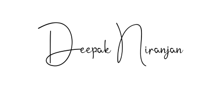 This is the best signature style for the Deepak Niranjan name. Also you like these signature font (Andilay-7BmLP). Mix name signature. Deepak Niranjan signature style 4 images and pictures png