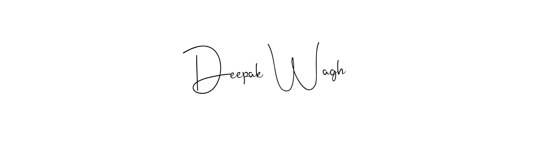 Deepak Wagh stylish signature style. Best Handwritten Sign (Andilay-7BmLP) for my name. Handwritten Signature Collection Ideas for my name Deepak Wagh. Deepak Wagh signature style 4 images and pictures png