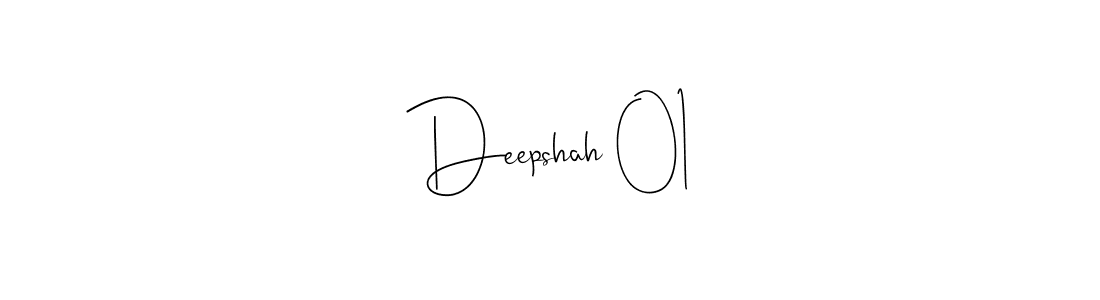 How to make Deepshah 01 name signature. Use Andilay-7BmLP style for creating short signs online. This is the latest handwritten sign. Deepshah 01 signature style 4 images and pictures png