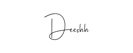 Master the art of signing with Deeshh written in fluent Andilay-7BmLP script. A great template to practice and refine your handwriting. Deeshh signature style 4 images and pictures png