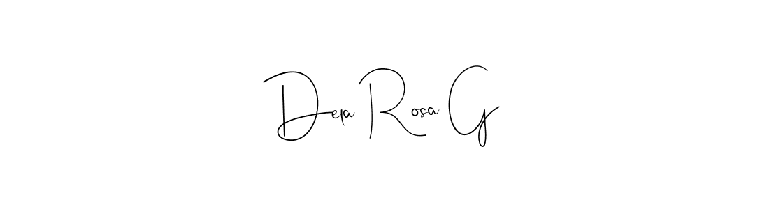 How to Draw Dela Rosa G signature style? Andilay-7BmLP is a latest design signature styles for name Dela Rosa G. Dela Rosa G signature style 4 images and pictures png