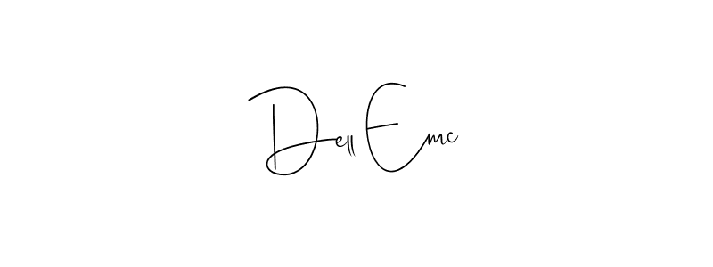 Make a beautiful signature design for name Dell Emc. Use this online signature maker to create a handwritten signature for free. Dell Emc signature style 4 images and pictures png