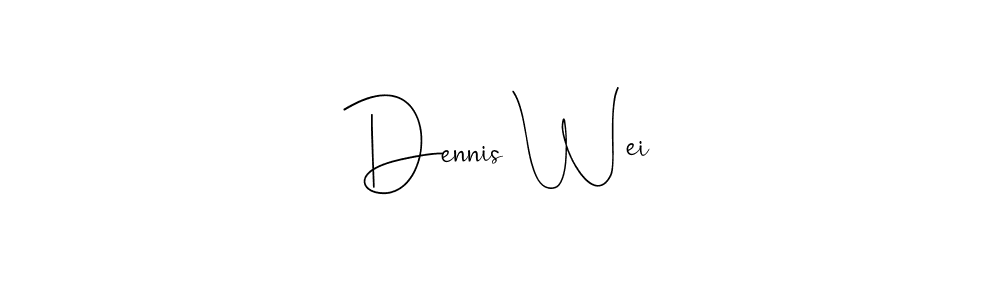 Also we have Dennis Wei name is the best signature style. Create professional handwritten signature collection using Andilay-7BmLP autograph style. Dennis Wei signature style 4 images and pictures png