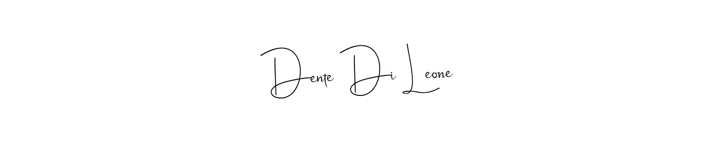 Here are the top 10 professional signature styles for the name Dente Di Leone. These are the best autograph styles you can use for your name. Dente Di Leone signature style 4 images and pictures png