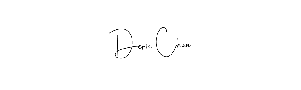 It looks lik you need a new signature style for name Deric Chan. Design unique handwritten (Andilay-7BmLP) signature with our free signature maker in just a few clicks. Deric Chan signature style 4 images and pictures png