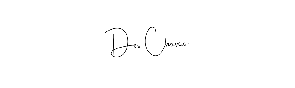 How to Draw Dev Chavda signature style? Andilay-7BmLP is a latest design signature styles for name Dev Chavda. Dev Chavda signature style 4 images and pictures png