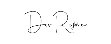 Upgrade your professional image with Dev Rajbhar signature created with Andilay-7BmLP font. Fast, free, and watermark-free download. Dev Rajbhar signature style 4 images and pictures png
