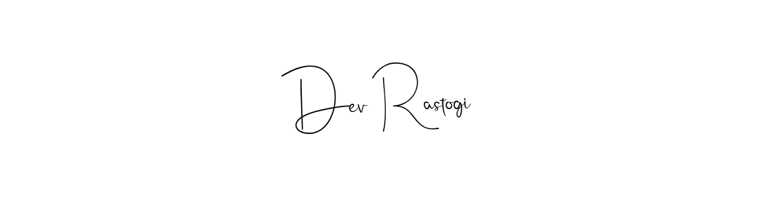 Make a beautiful signature design for name Dev Rastogi. Use this online signature maker to create a handwritten signature for free. Dev Rastogi signature style 4 images and pictures png