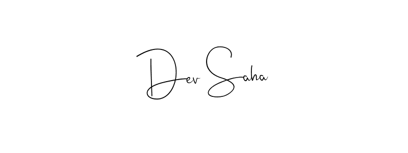 Dev Saha stylish signature style. Best Handwritten Sign (Andilay-7BmLP) for my name. Handwritten Signature Collection Ideas for my name Dev Saha. Dev Saha signature style 4 images and pictures png