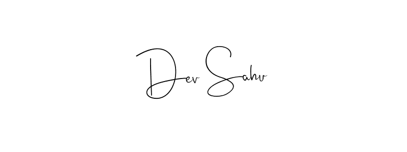 Make a beautiful signature design for name Dev Sahu. Use this online signature maker to create a handwritten signature for free. Dev Sahu signature style 4 images and pictures png