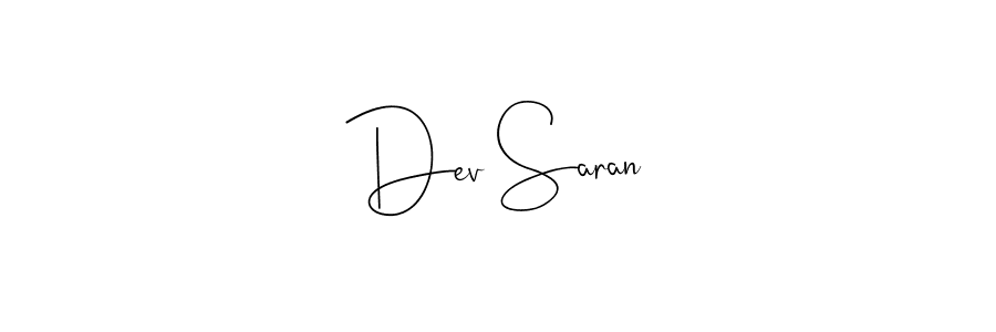 Similarly Andilay-7BmLP is the best handwritten signature design. Signature creator online .You can use it as an online autograph creator for name Dev Saran. Dev Saran signature style 4 images and pictures png