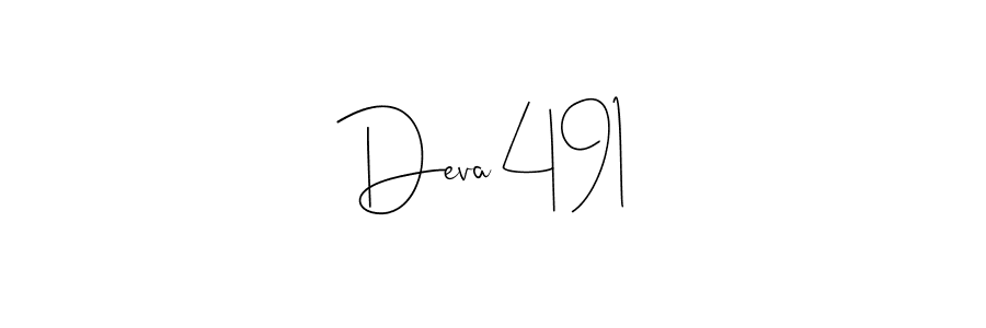 Create a beautiful signature design for name Deva 491 . With this signature (Andilay-7BmLP) fonts, you can make a handwritten signature for free. Deva 491  signature style 4 images and pictures png