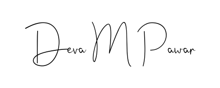 Similarly Andilay-7BmLP is the best handwritten signature design. Signature creator online. You can use it as an online autograph creator for name Deva M Pawar. Deva M Pawar signature style 4 images and pictures png