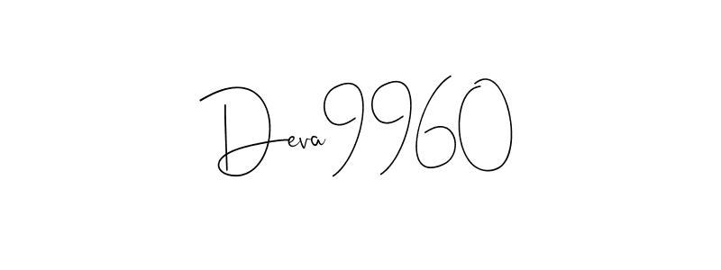 You can use this online signature creator to create a handwritten signature for the name Deva9960. This is the best online autograph maker. Deva9960 signature style 4 images and pictures png