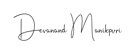 Master the art of signing with Devanand Manikpuri written in fluent Andilay-7BmLP script. A great template to practice and refine your handwriting. Devanand Manikpuri signature style 4 images and pictures png